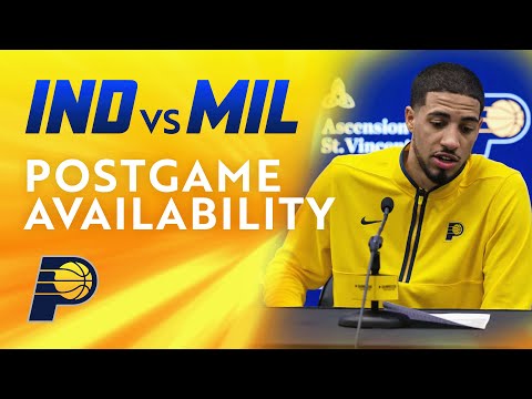 Indiana Pacers Postgame Media Availability (vs. Milwaukee Bucks) | November 9, 2023
