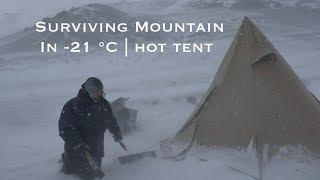 Download Lagu Extreme Mountain Survival at −21°C | Alone in a Hot Tent MP3