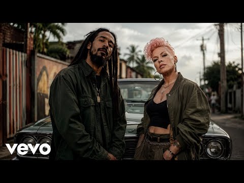 Damian Marley ft Pink - Roots and Wreckage (Official Music Video)