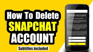 How to delete snapchat account 2022 | How to recover snapchat account | Snapchat account delete