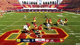 College Football 27 - Notre Dame Fighting Irish vs USC Trojans - Gameplay (PS5 UHD) [4K60FPS]