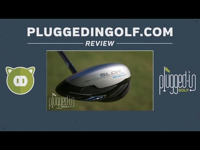 TaylorMade SLDR Mini Driver Review - PluggedInGolf.com - YouTube