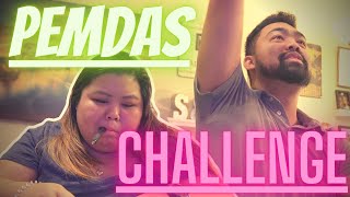 PEMDAS CHALLENGE! Challenging my wife to the ultimate math challenge using Order of Operations