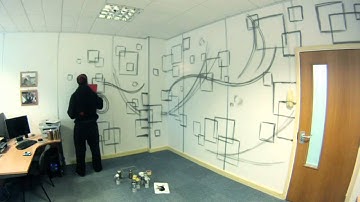 Graffiti Time lapse Video featuring Unity