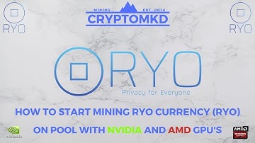 How to start mining Ryo Currency (RYO) on pool with AMD and NVIDIA GPU