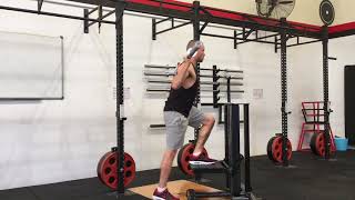 BB Back Step Up mid position