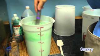 Making a Batch of Mint Chocolate Chip Ice Cream in Electro Freeze Batch Freezer screenshot 5