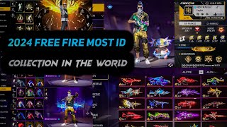 Free Fire Owner Account 🤑 Collection Revealed 😱 || The Most Rarest Account Ever || MSD Asish Gaming