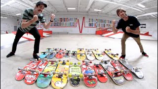 YOU MUST SKATE ALL THE BOARDS! / Ryan Bracken VS Alex Buening