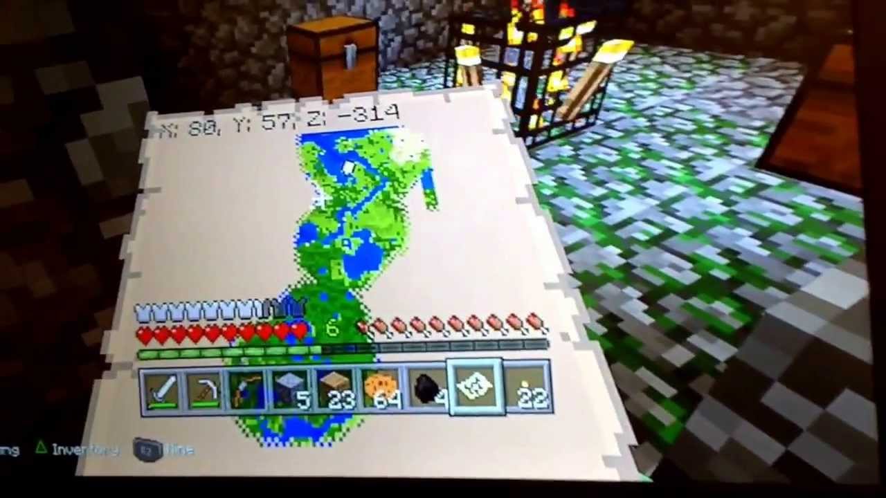 Minecraft Ps3- cool seed - YouTube