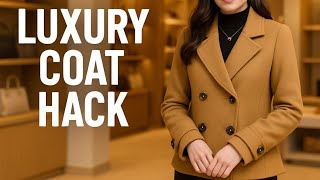 DIY Wool Coat: Luxury Look, Zero Budget!