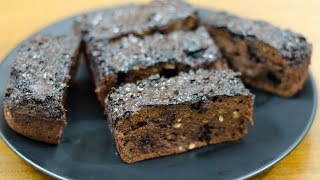 EGGLESS CHOCOLATE BANANA BREAD RECIPE I HOW TO MAKE CHOCOLATE BANANA BREAD