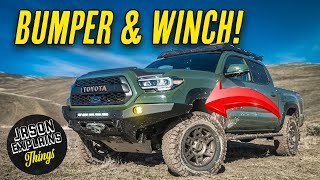 STEP-BY-STEP GUIDE!  Toyota Tacoma CBI Bumper and Winch Install!