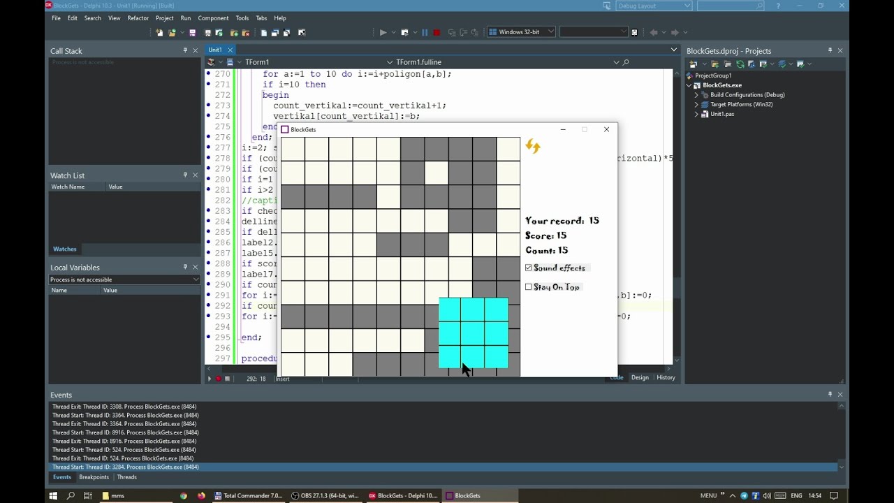 Delphi Developer Game How to create a logic game on Delphi, to music, in a good mood, part #2 ...
