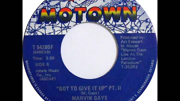 MARVIN GAYE  Got To Give It Up   1977    HQ