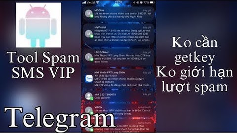 Share tool spam sms ko cần getkey ko giới hạn lượt spam | Telegram