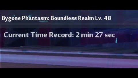Tower of Fantasy // Boundless realm 48 clear no buff