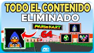 EL CONTENIDO ELIMINADO y BETA de MARIO KART 64 (Curiosidades  Secretos) | N Deluxe