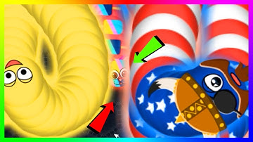 Wormate.io Insane Pro Skill Tiny Worm Messing With Big Pro Worms Wormateio Epic Trolling Gameplay