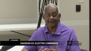 07/06/21 Davidson County Election Commission