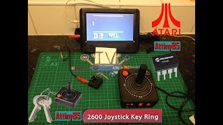 DIY BUILDING THE TEENSIEST ATTINY85 - BASED「 ATARI 2600 JOYSTICK KEYRING 」 Profile