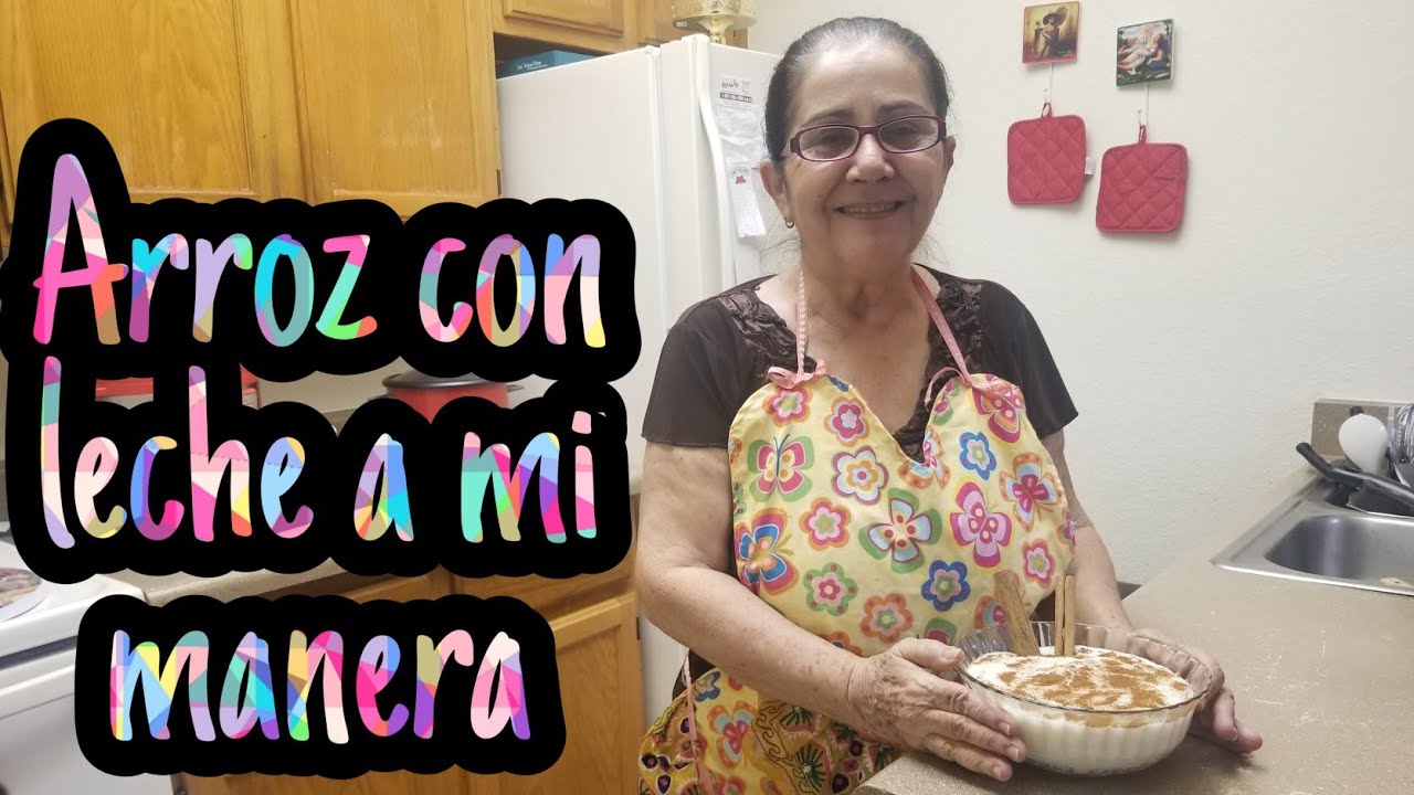 Arroz con leche a mi manera