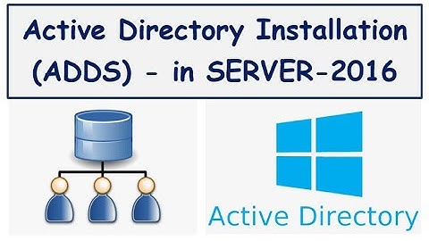 Active Directory Installation In SERVER-2016| How to Install ADDS in Server2k16 - Part-2