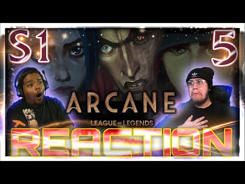 Anime Reactors First Time Watching ARCANE (League of Legends) EPISODE 5