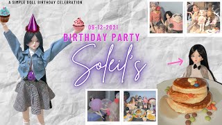 A Doll Birthday Party Celebration  - BJD Dream Fairy Edition by Chelle Bermudez 1,110 views 2 years ago 4 minutes