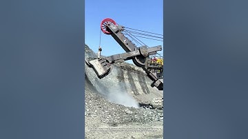A 10-cubic-meter mining electric shovel.