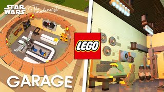 Fortnite Lego: How To Build a Star Wars Garage (Tatooine Build)