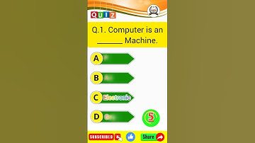 Quiz-1 Computer Science General knowledge Daily Quiz #shorts #viral