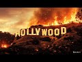 Hollywood Hills on Fire | Los Angeles, California, USA