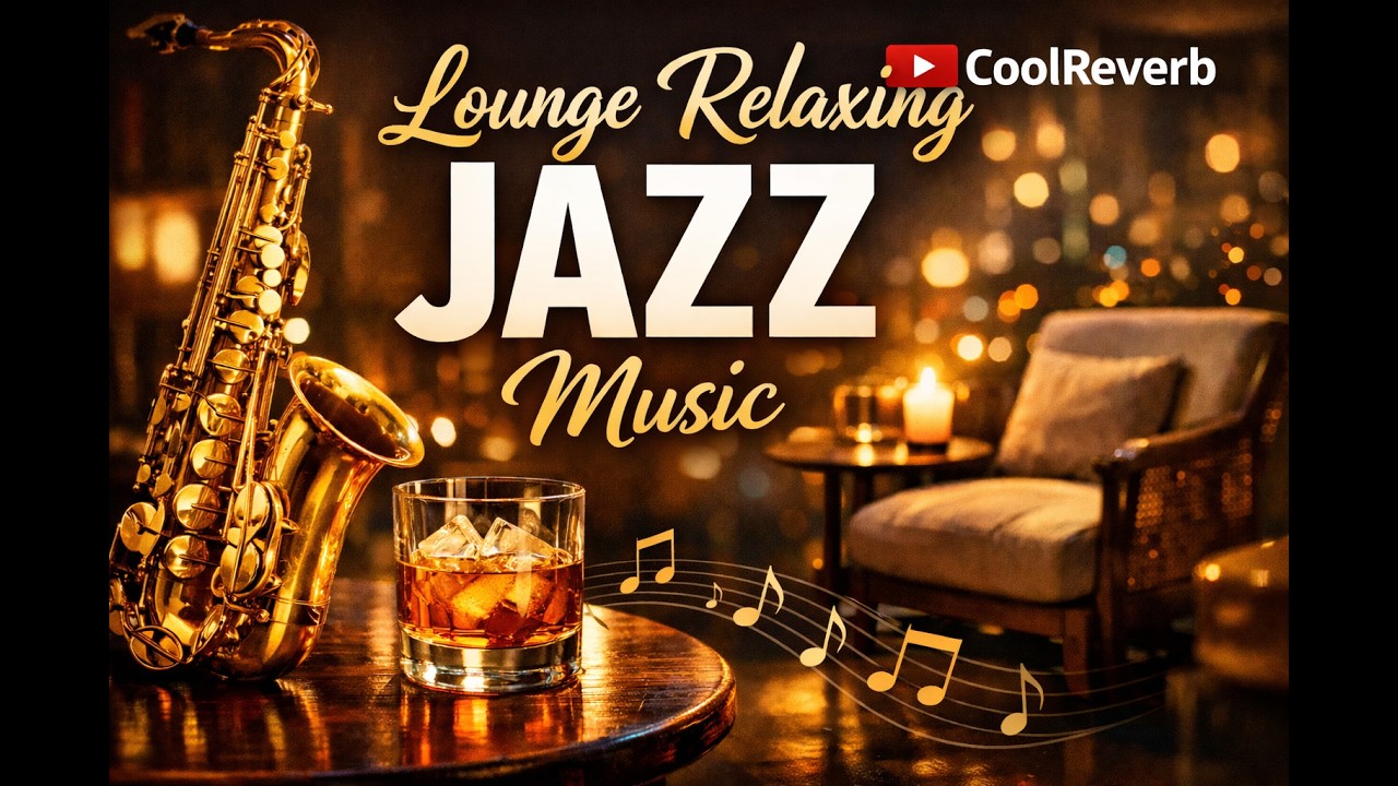 Relaxing Lounge Jazz Music | Smooth Saxophone Instrumental for Sleep ...