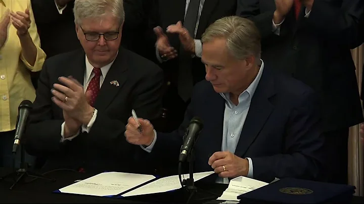 Texas governor signs permitless gun carry into law