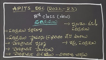 AP TS DSC 2022|8th class social textbook oriented|పరిశ్రమలు|most important topic don