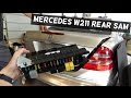 MERCEDES REAR SAM MODULE REMOVAL REPLACEMENT W211