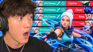iiTzTimmy + Jett = UNBEATABLE (Lowest To Highest Rank Challenge)