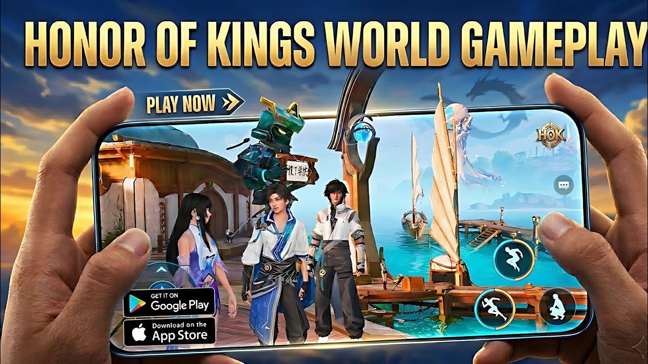 Honor Of Kings World Mobile Gameplay - YouTube
