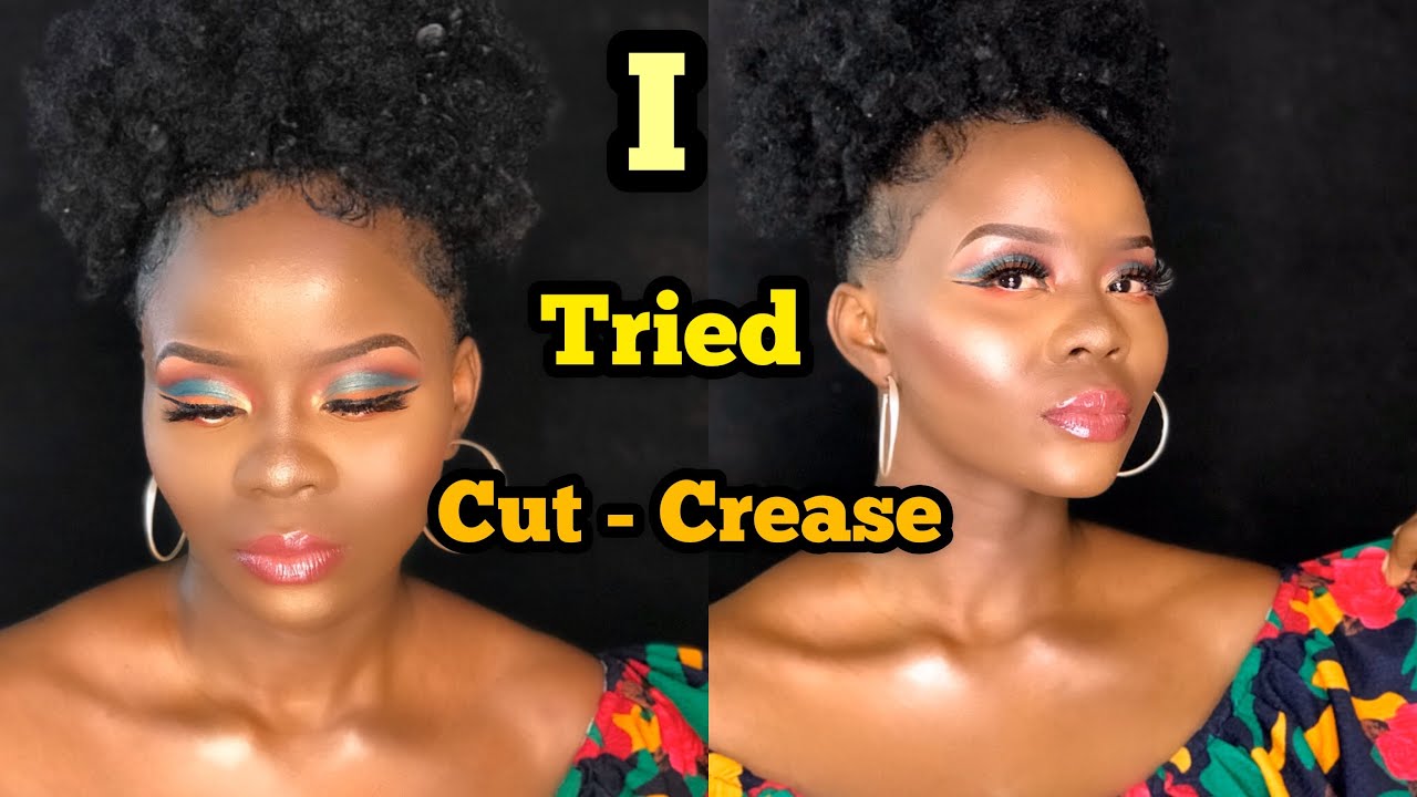 I TRIED CUT - CREASE//FULL FACE MAKEUP TUTORIAL BEGINNERS FRIENDLY ...