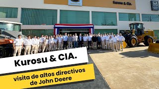 KUROSU & CIA. recibió la visita de altos directivos de John Deere
