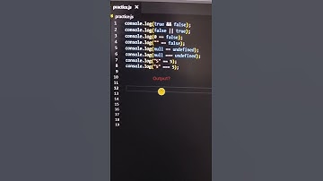 javascript truthy and falsy concept 🤔