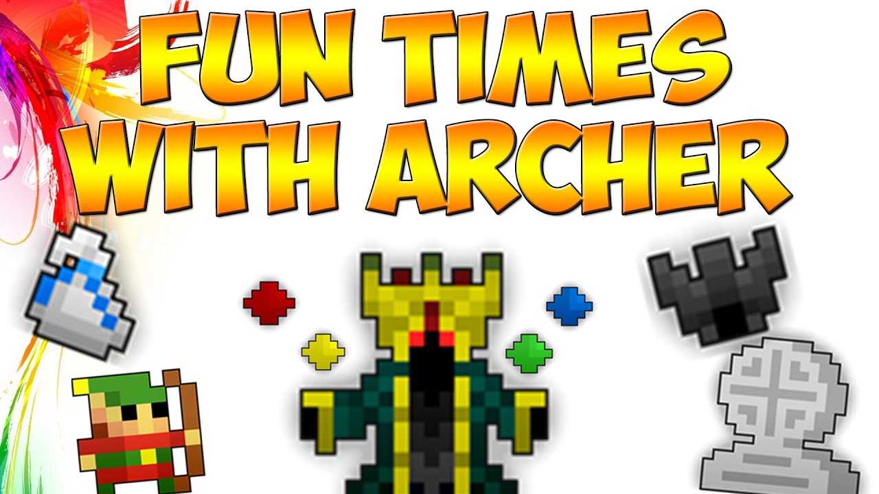 Rotmg: Rip 8/8 Crowned Archer - YouTube.