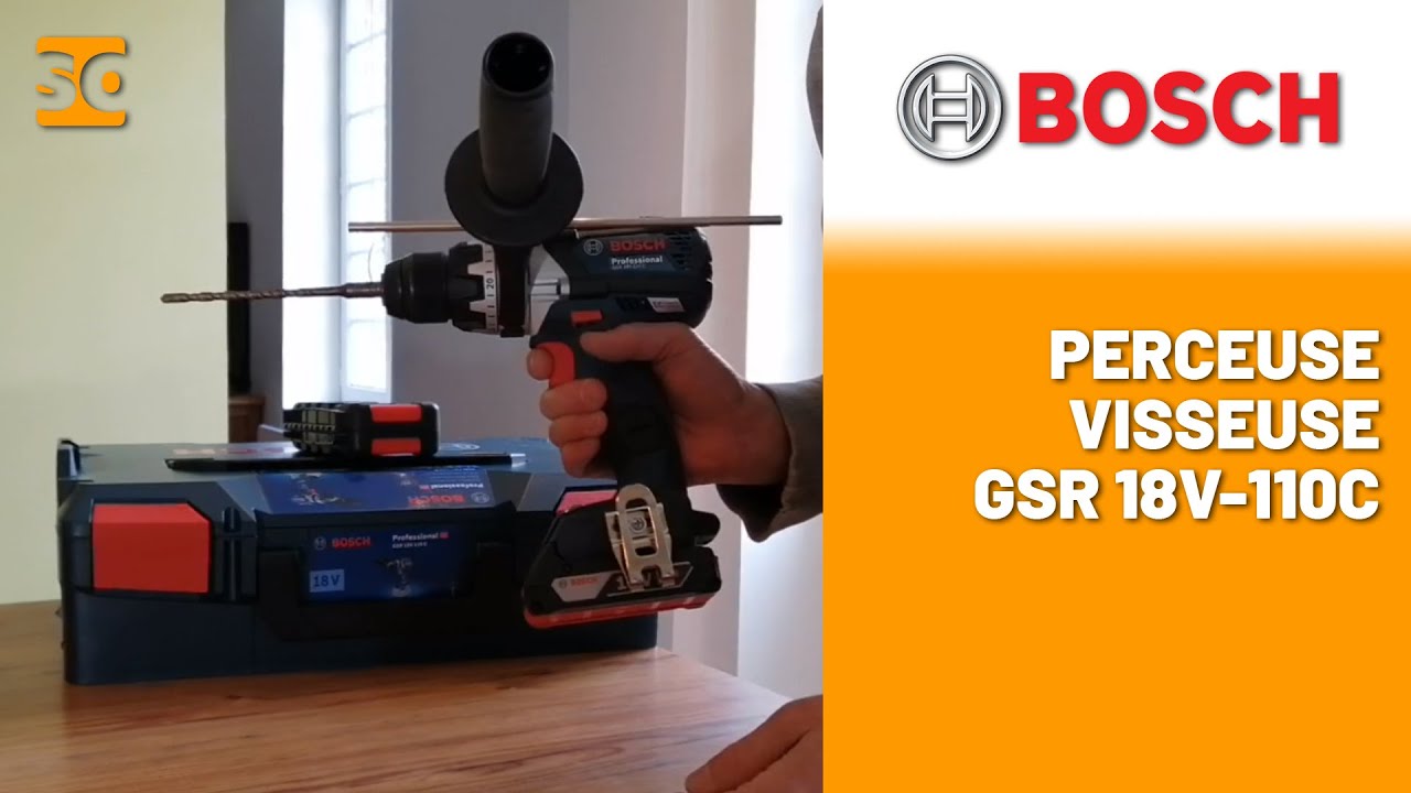 Unboxing de la Perceuse visseuse GSR 18V-110C BOSCH par notre Ambassadeur  Matthias ! 