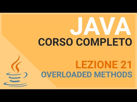 Video: Che cos'è l'overload del metodo in OOP?