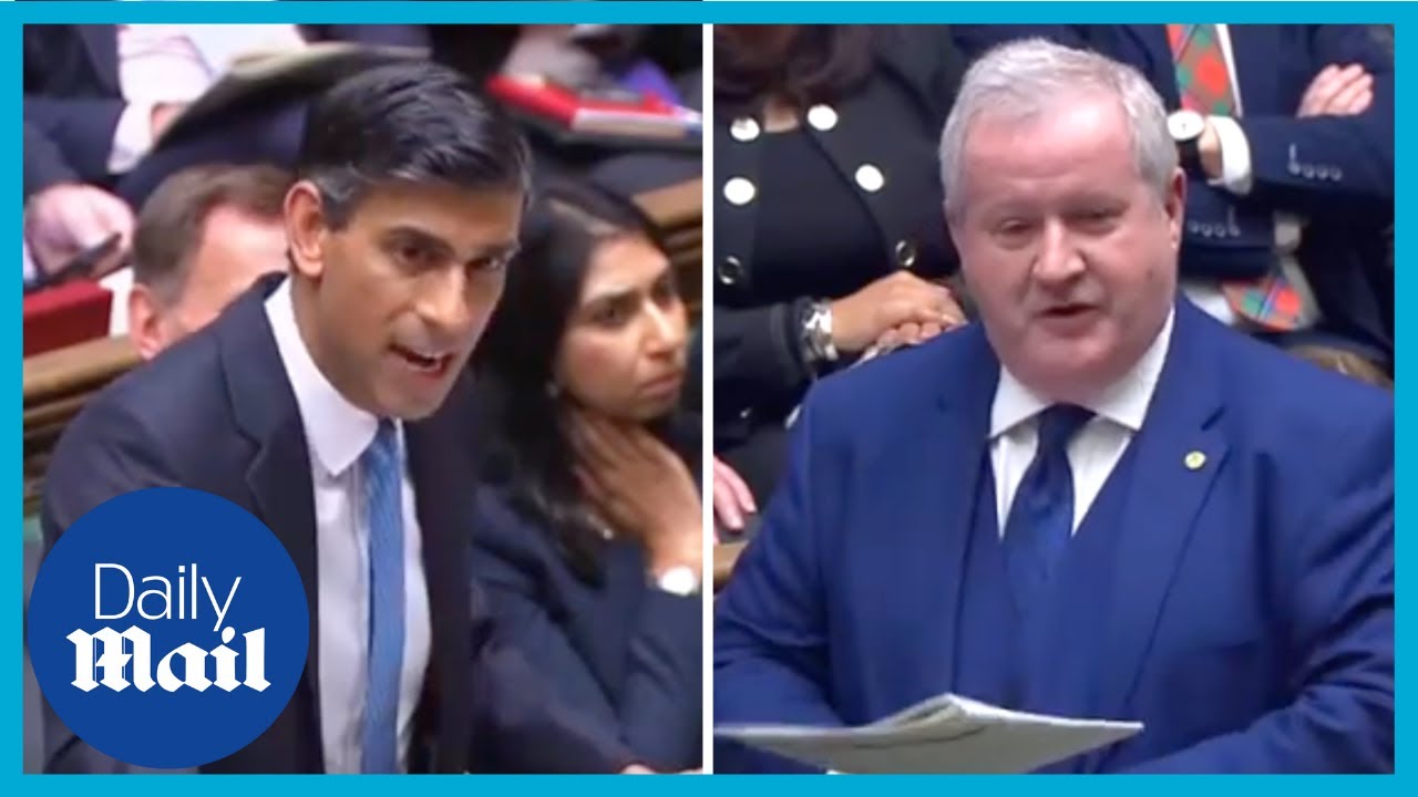 ‘No right to deny democracy!’ Rishi Sunak pressed by Ian Blackford on Scotland referendum decision