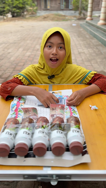 Kid Buys Lottery Number Gets 50 Million Rupiah Cash Prize #lottery #children's toys #viral toys #...