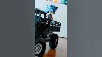 Sonic & Knuckles MN WPL B24 #gaz66 #mn90 #rccrawler #offroad #rccar #miniscale #sonic #knuckles