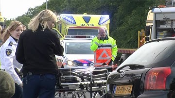 GPTV: Dodelijk ongeval N31 bij Harlingen.
