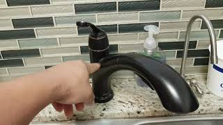 Fix kitchen faucet hot water low pressure